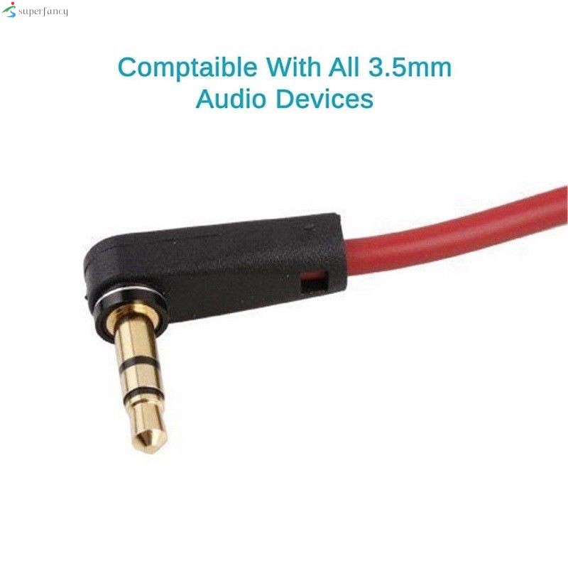 1.2M 3.5mm Jack Plug To Plug Male Cable Audio Lead for Headphone iPod Aux MP3