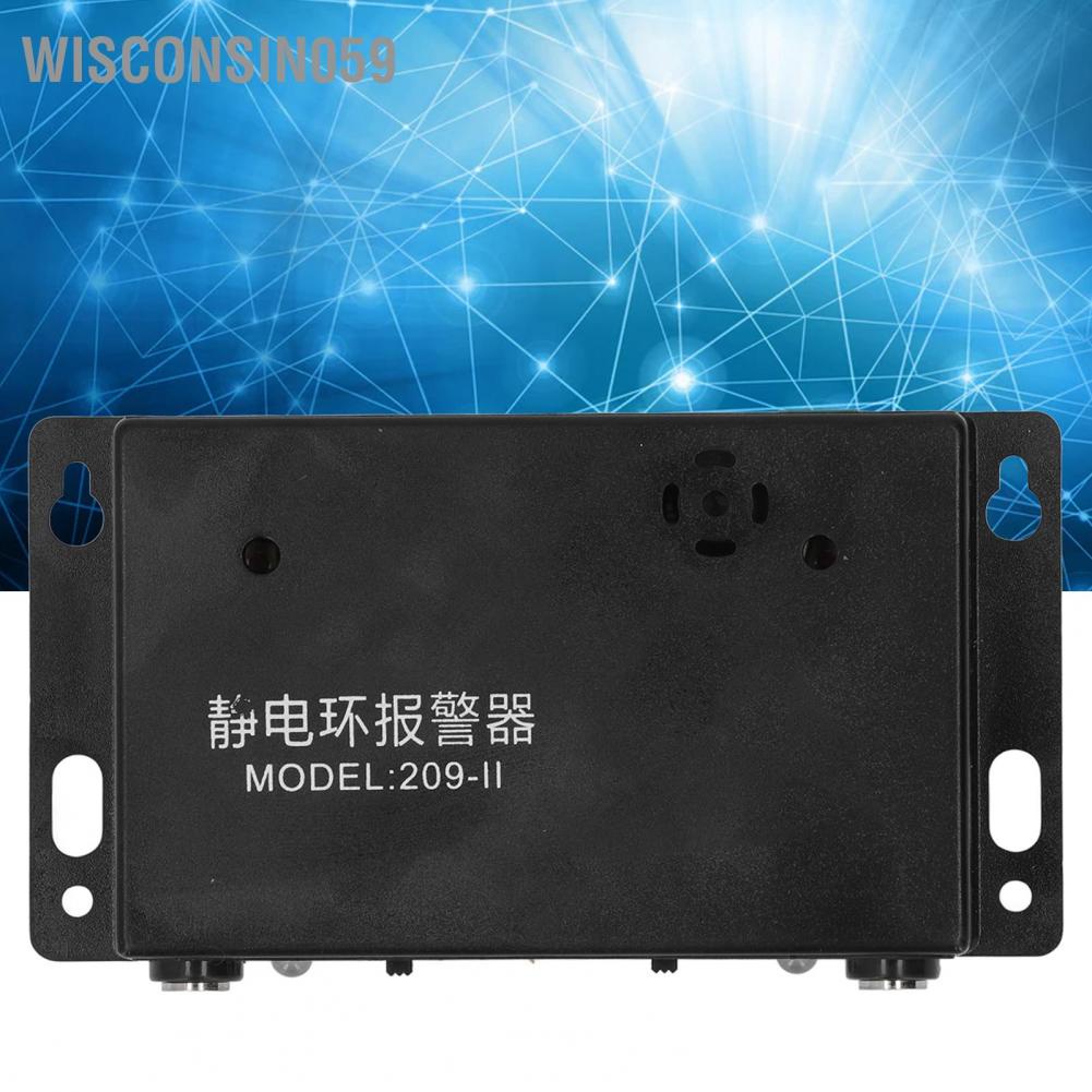 Wisconsin059 Wrist Strap Tester Microcomputer Chip Electronic Monitoring for Circuit US Plug 100-240V