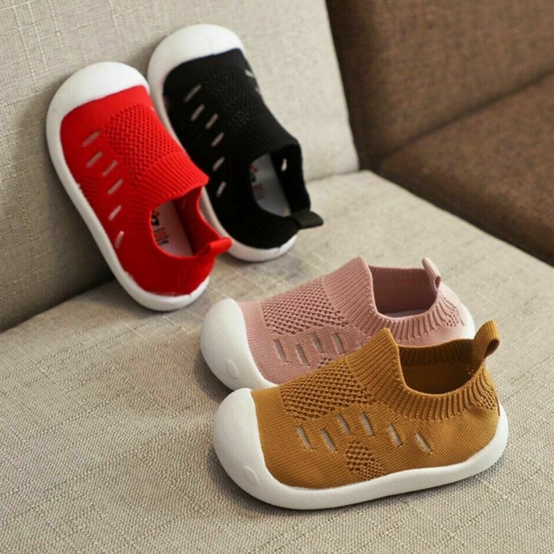 Mary☆Toddler Infant Kids Baby Boys Girls Casual Candy Color Mesh Sport Running Shoes