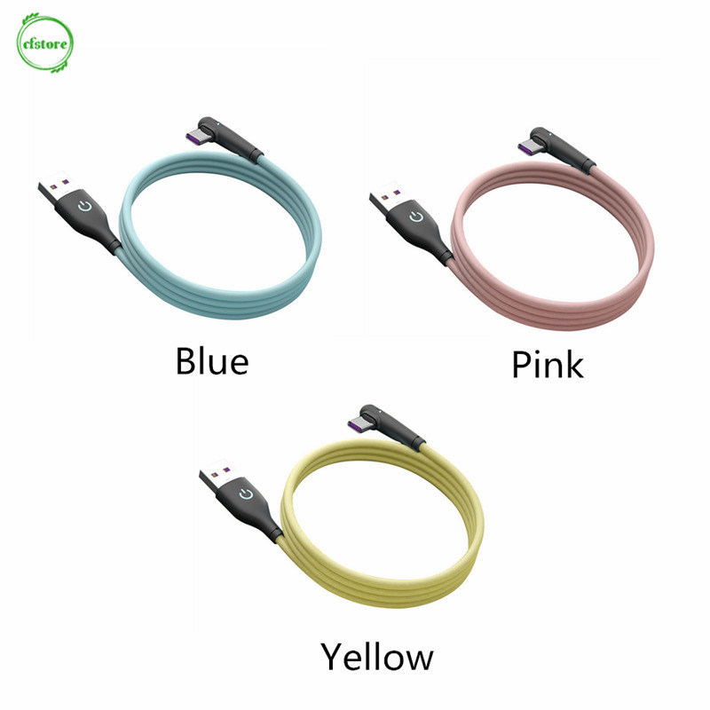 Dây Cáp Sạc Usb Loại C Bằng Silicone Tiện Lợi