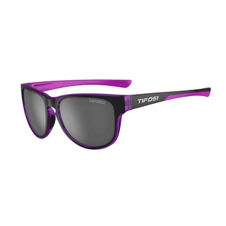 Kính Mát Thể Thao Unisex TIFOSI Smoove - Gọng Onyx/Ultra-Violet, Tròng Smoke