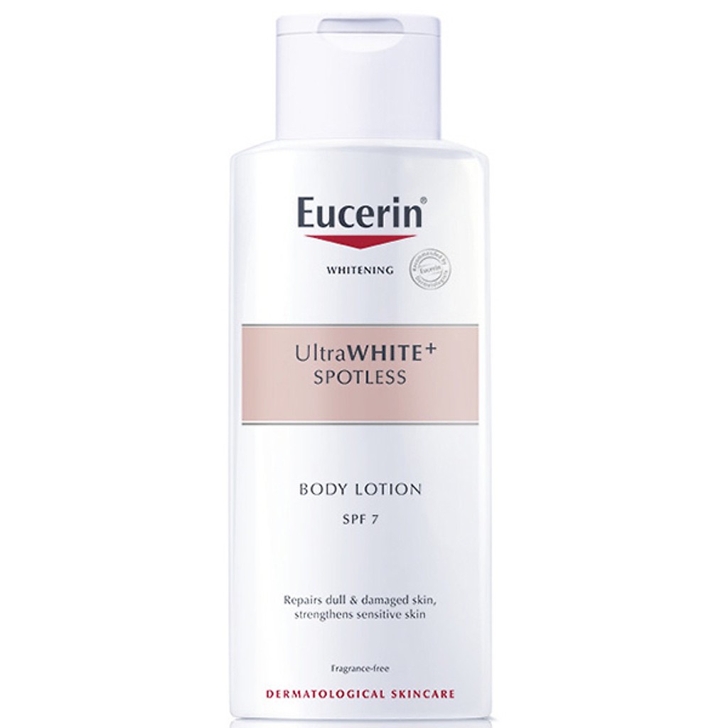Eucerin Sữa Dưỡng Thể Làm Sáng Da Chống Lão Hóa Eucerin Ultra White+ SPOTLESS Body Lotion SPF 7 (250ml)