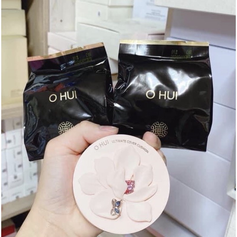 SALE ORDER Phấn nước OHUI cushion( set 1 hộp + 2 lõi) 15gx3