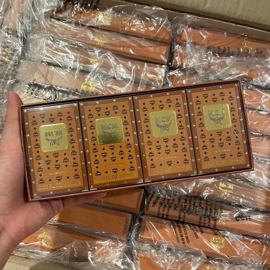 SET 4 CHAI MCM 7ML - BỘ Nước Hoa Balo Mini MCM FULLBOX