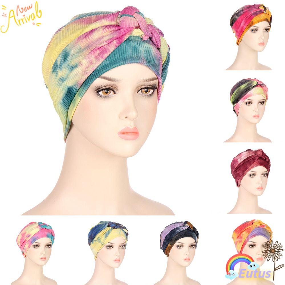 Khăn Turban Trùm Đầu Mềm Mại Co Giãn Phong Cách Hồi Giáo Cho Nữ