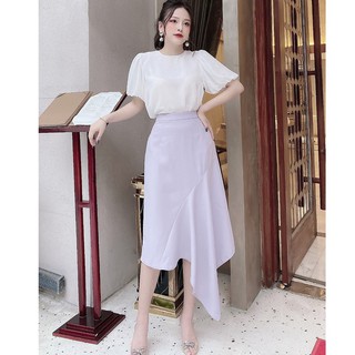 Chân váy nữ vạt lệch 1 bên JDA0731 - 20Again