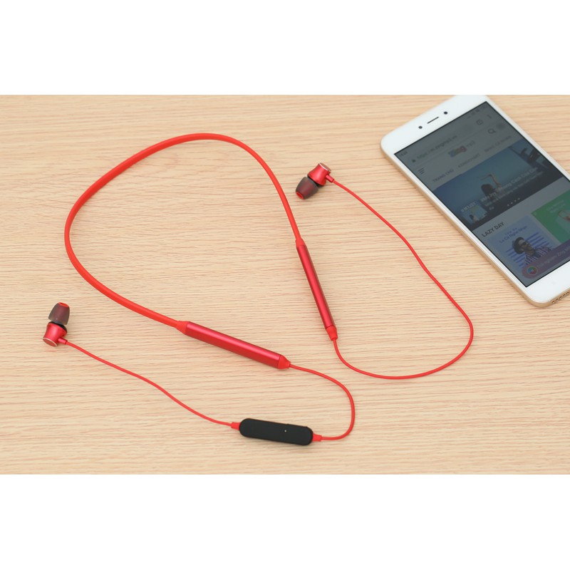 Tai nghe Bluetooth Mozard Q6 Đỏ