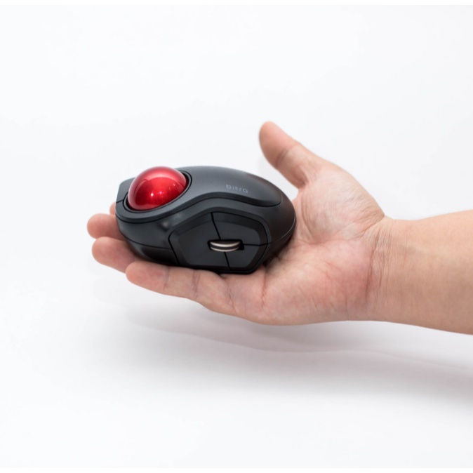 Chuột Bi Không Dây Yên Tĩnh Elecom Bitra Trackball M-MT2DRSBK Chính Hãng