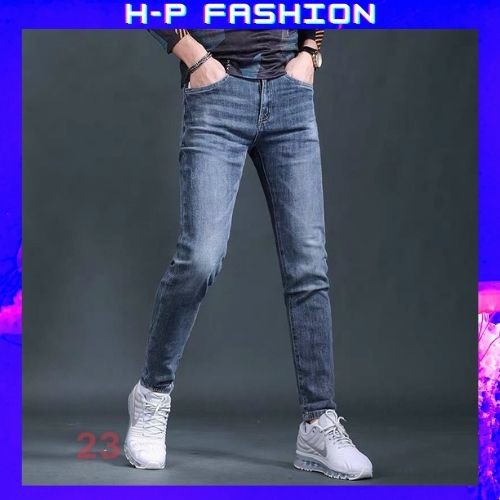 Quần Jean Nam Màu Xanh 🔵 𝐅𝐑𝐄𝐄 𝐒𝐇𝐈𝐏 🔵 Quần Bò Nam Co Giãn Thời Trang Hpfashion - Qjnhp011