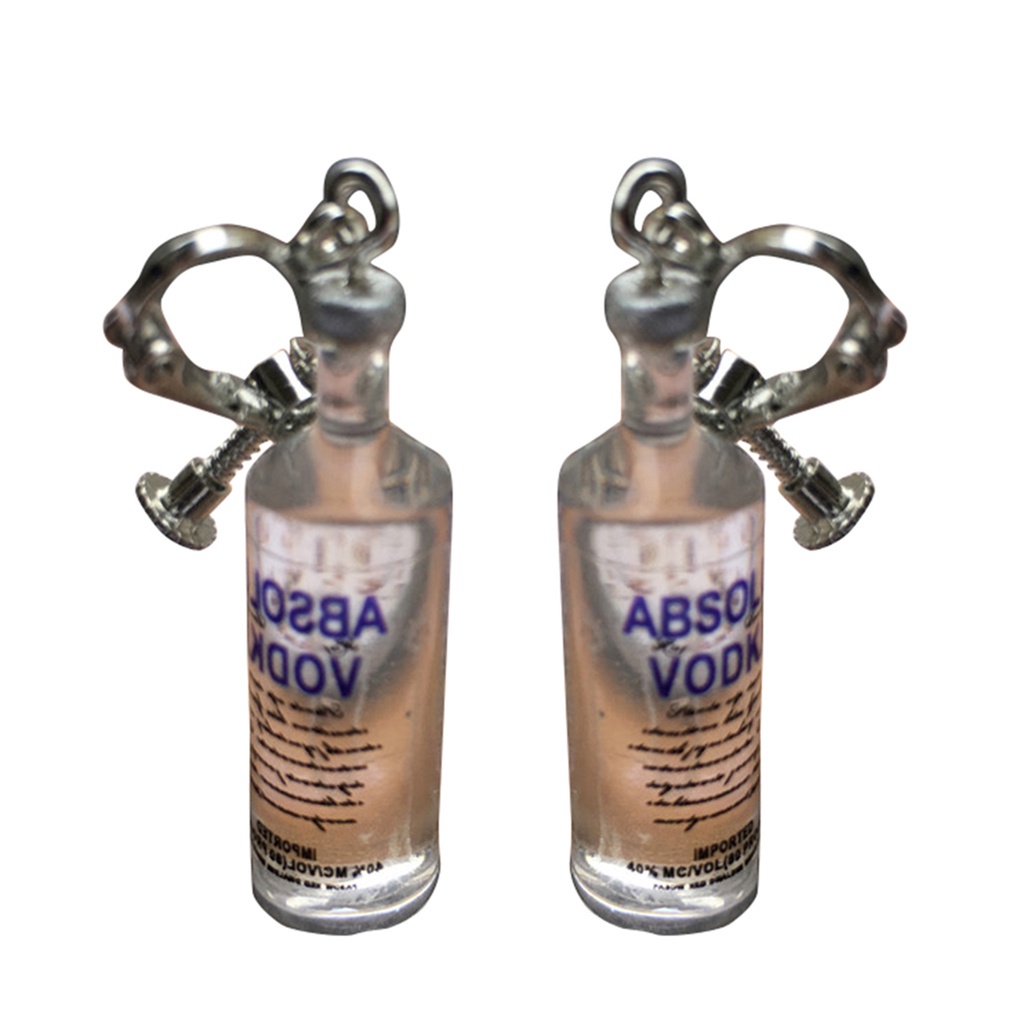 CREATIVE Bông Tai Hình Chai Nước Sáng Tạo Cho Nữ