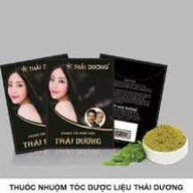 Nhuộm Tóc Dược Liệu Thái Dương Gội Là Đen (Hộp 5 gói)