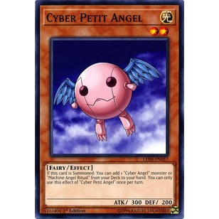 Thẻ bài Yugioh - TCG - Cyber Petit Angel / LED4-EN017'