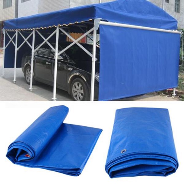 Bạt xanh đỏ 2mx4m