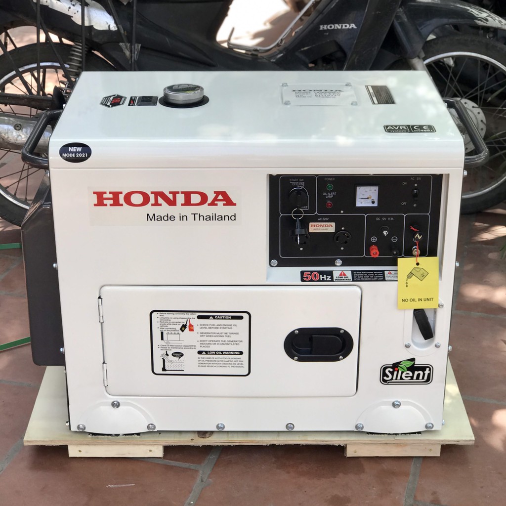 [Free ship] Máy Phát Điện Honda Chạy Dầu 5Kw HD8500EC - MODEL NEW