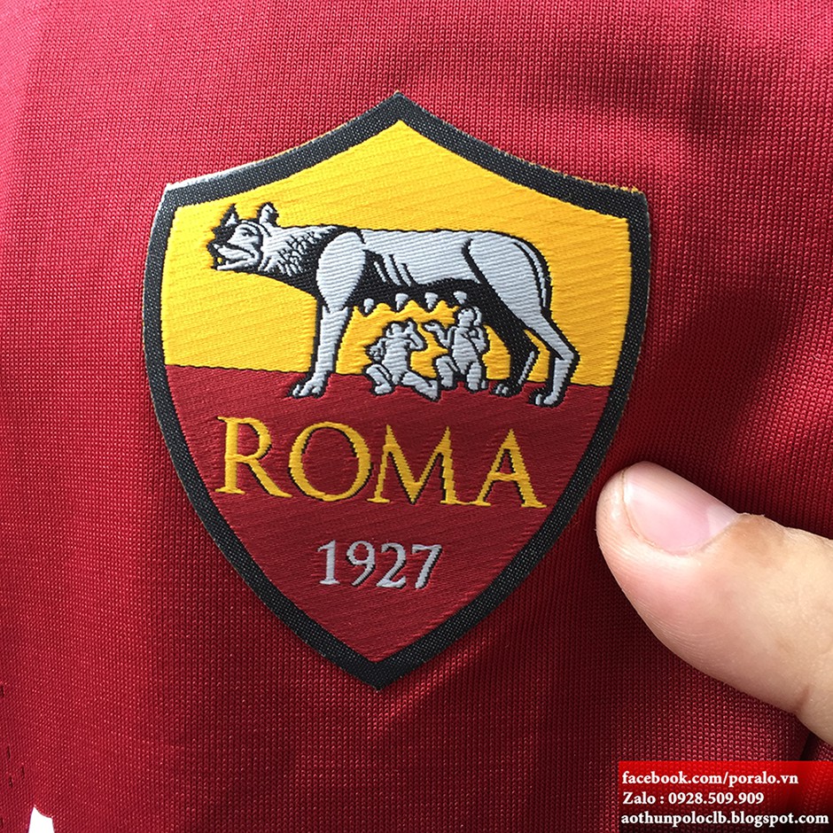 BỘ ÁO ĐẤU AS ROMA 2019/20 - MÃ SP : AD_ROME1920_HOME_SF