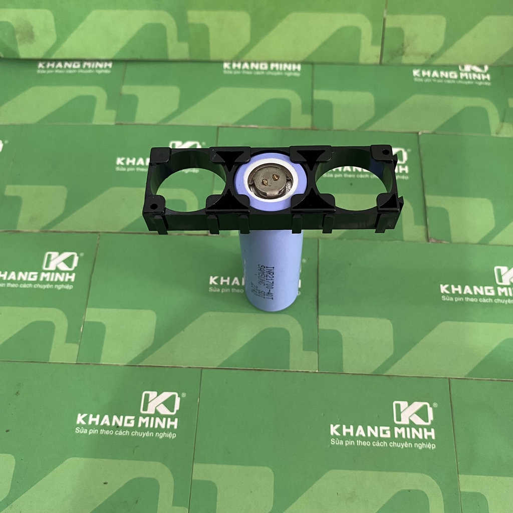 Đế ghép 3 pin 21700, giữ và cố định pin nhằm tạo khối pin kích thược lớn theo yêu cầu