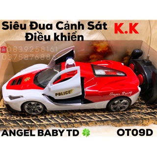 Xe điều khiển Siêu Tay Đua Cảnh Sát K.K (Đồ chơi trẻ em)