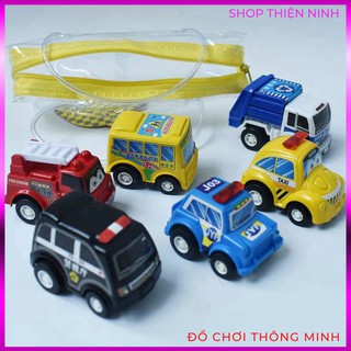 Set 6 ô tô đồ chơi cho bé