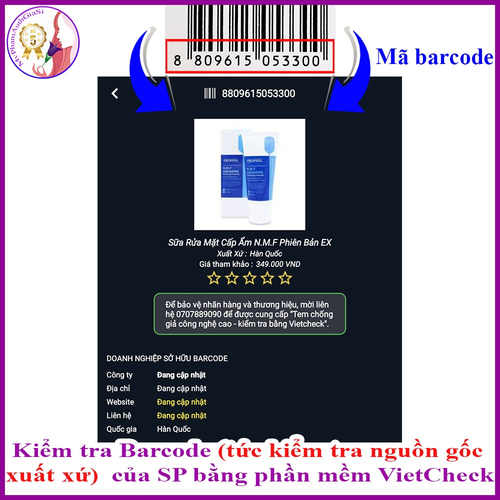 Sữa rửa mặt mediheal cleansing foam | BigBuy360 - bigbuy360.vn