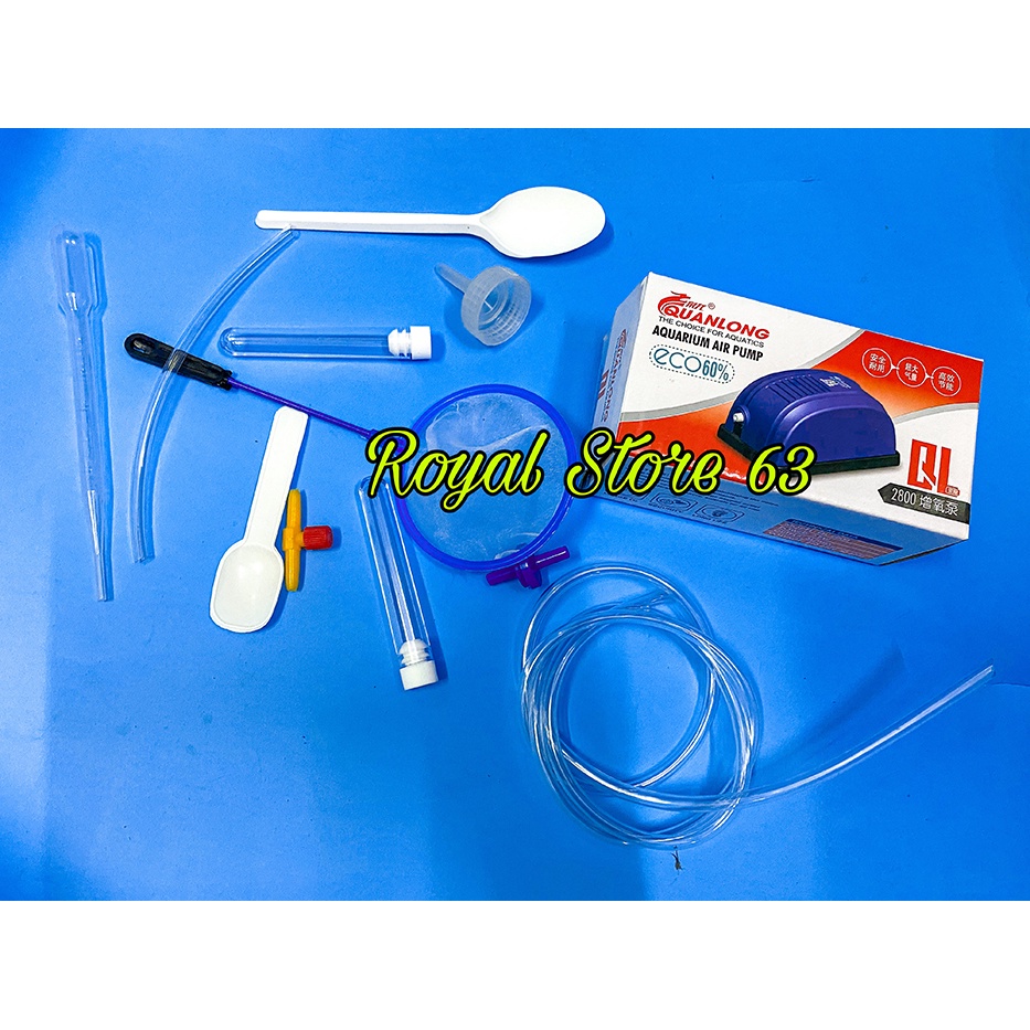 Combo bộ ấp Artermia và máy tạo oxy 1 vòi  cho cá cảnh