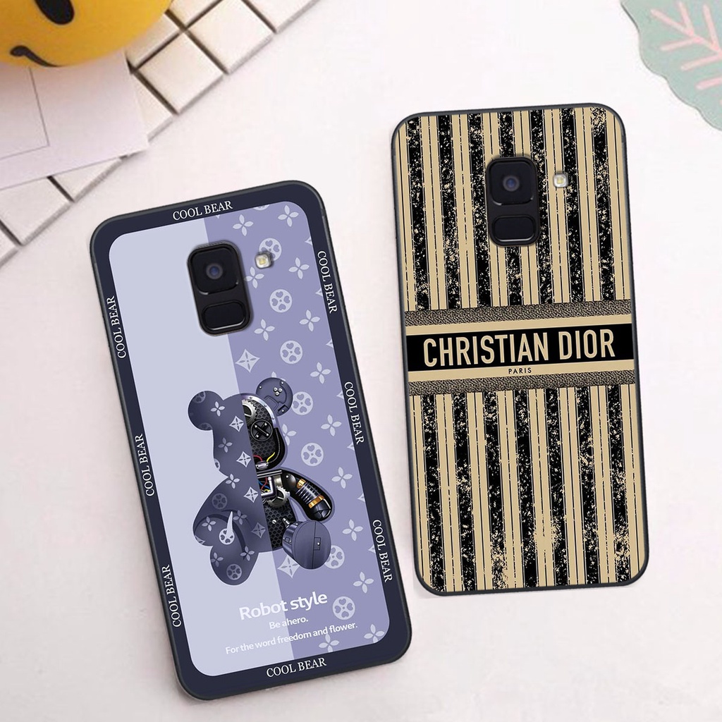 Ốp lưng Samsung A8 Plus / A8+ gấu, thời trang, cao cấp - RẺ BỀN ĐẸP