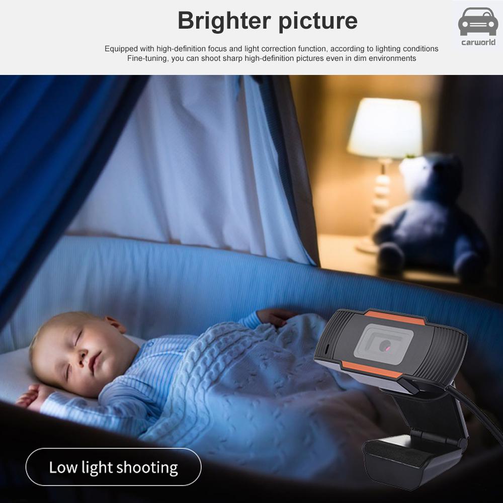 Webcam Hd 1080p Có Kẹp Gắn Máy Tính Xách Tay Tiện Dụng | BigBuy360 - bigbuy360.vn