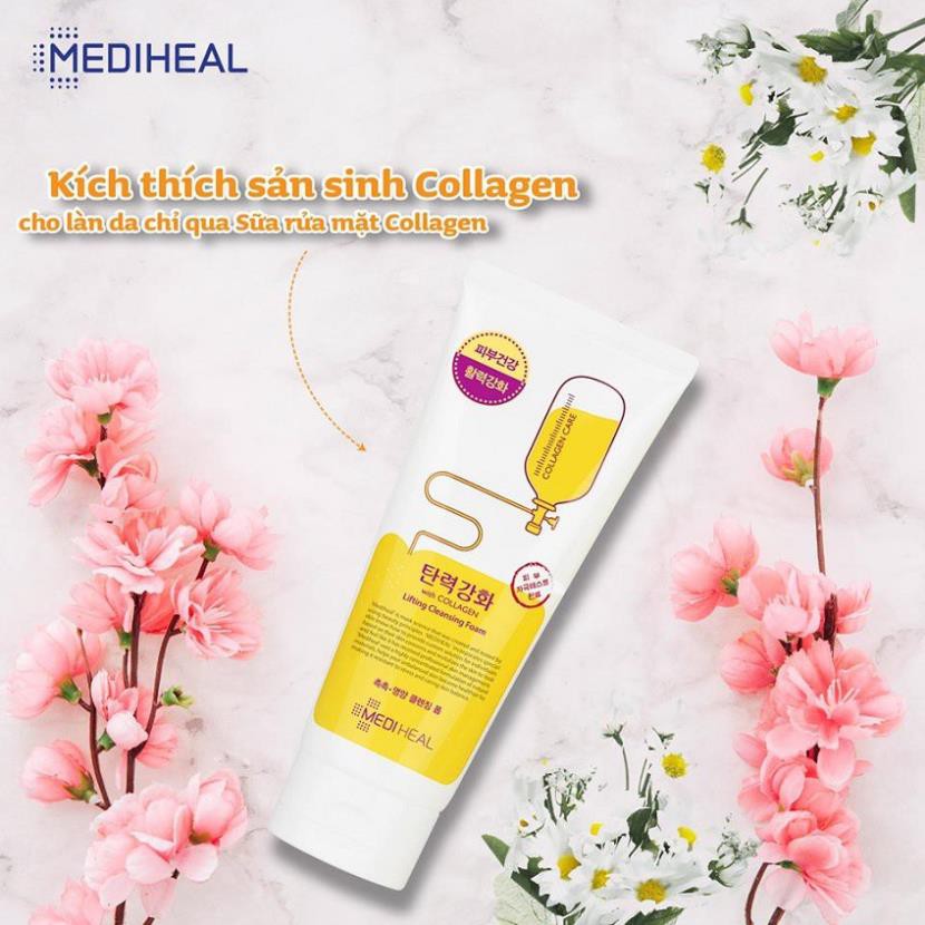 [Chính Hãng] Sữa Rửa Mặt Mediheal Collagen Cleansing Foam (Hàn Quốc)