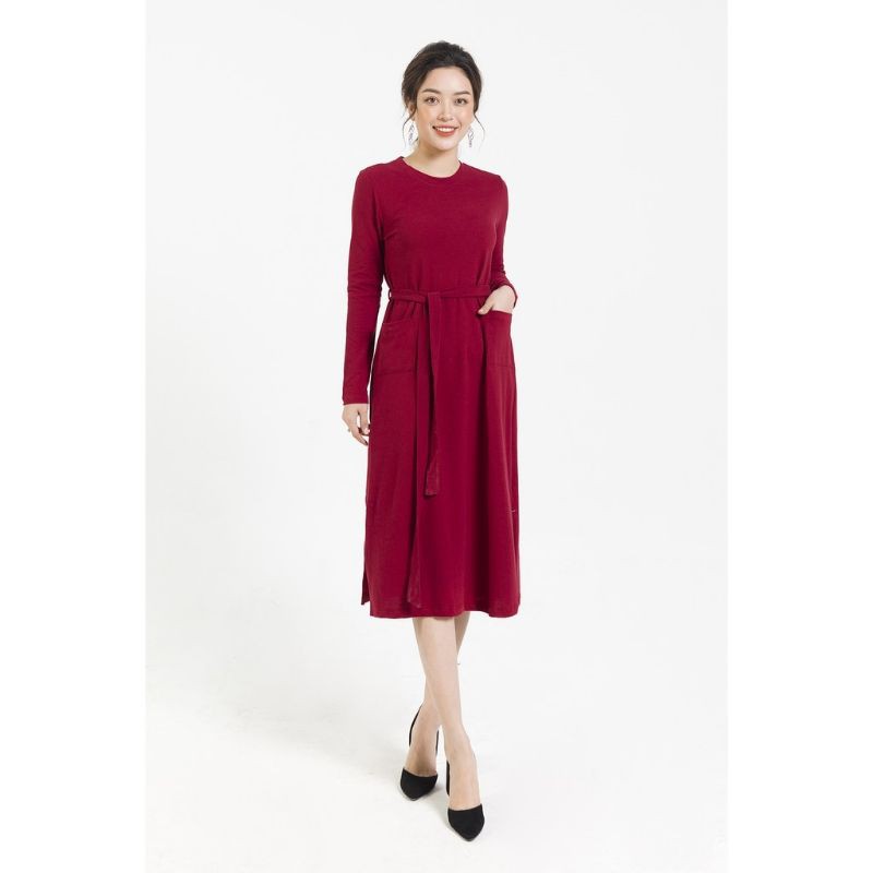 Đầm suông 2 túi ốp Lamer - size XL