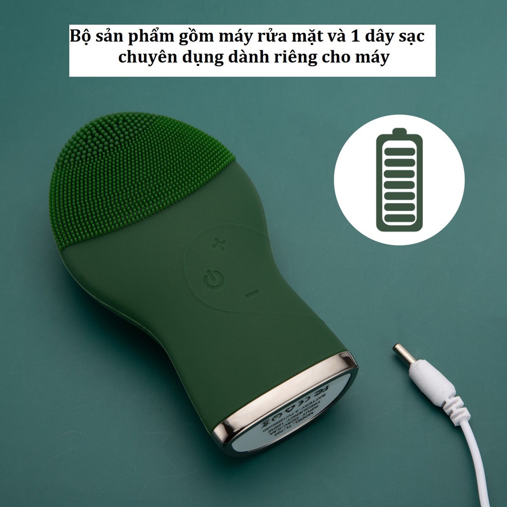 Máy Rửa Mặt Làm Sạch Bằng Sóng Siêu Âm Dành Cho Nam TL703