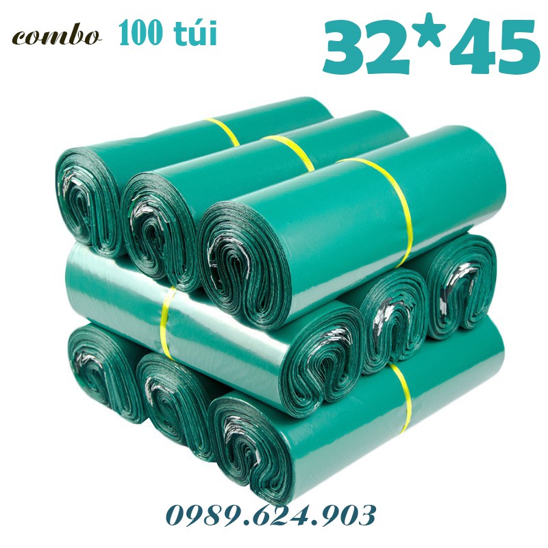 Túi gói hàng túi niêm phong tự dính size 32*45 ( túi dán miệng )