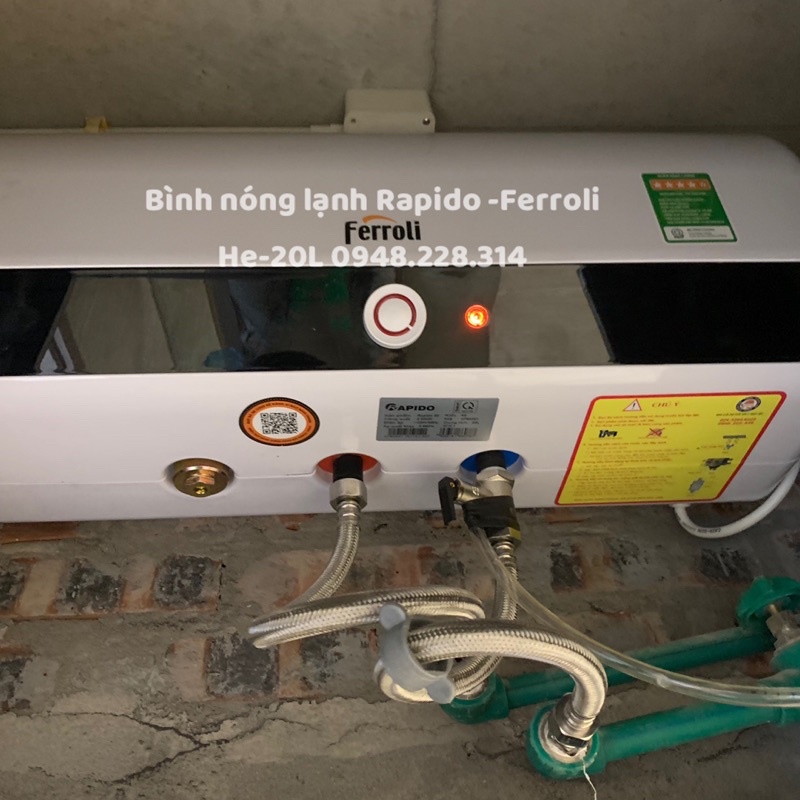 Bình nóng lạnh Rapido -Ferroli