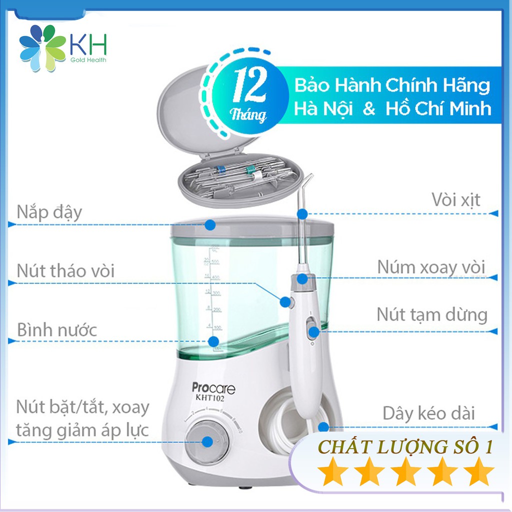 Máy tăm nước gia đình  Procare KHT102