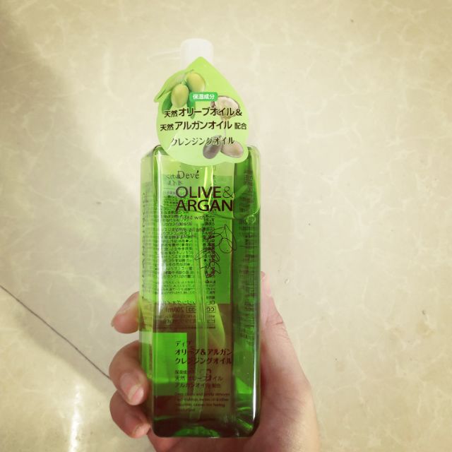 DẦU TẨY TRANG CHIẾT XUẤT TỪ DẦU OLIU VÀ DẦU ARGAN 200ML | BigBuy360 - bigbuy360.vn