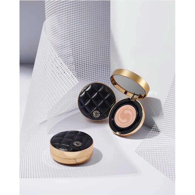 Phấn nước DPC Pink Aura Cushion phiên bản vỏ da limited | BigBuy360 - bigbuy360.vn