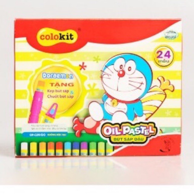 sáp dầu 24 màu