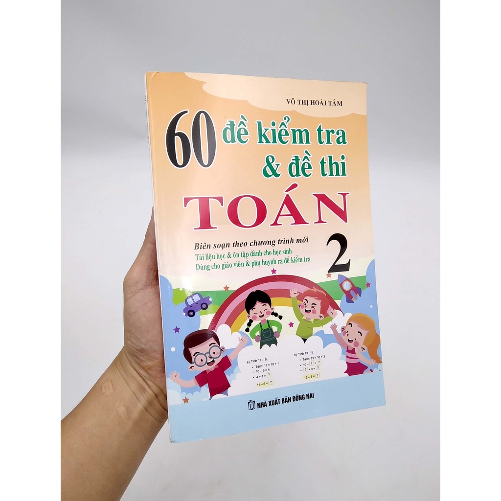 Sách 60 Đề Kiểm Tra & Đề Thi Toán 2