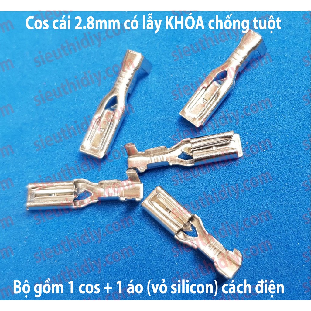 Cốt+áo 2.8mm cái dày 0.3mm - cos đực đồng mạ thiếc(Gói)