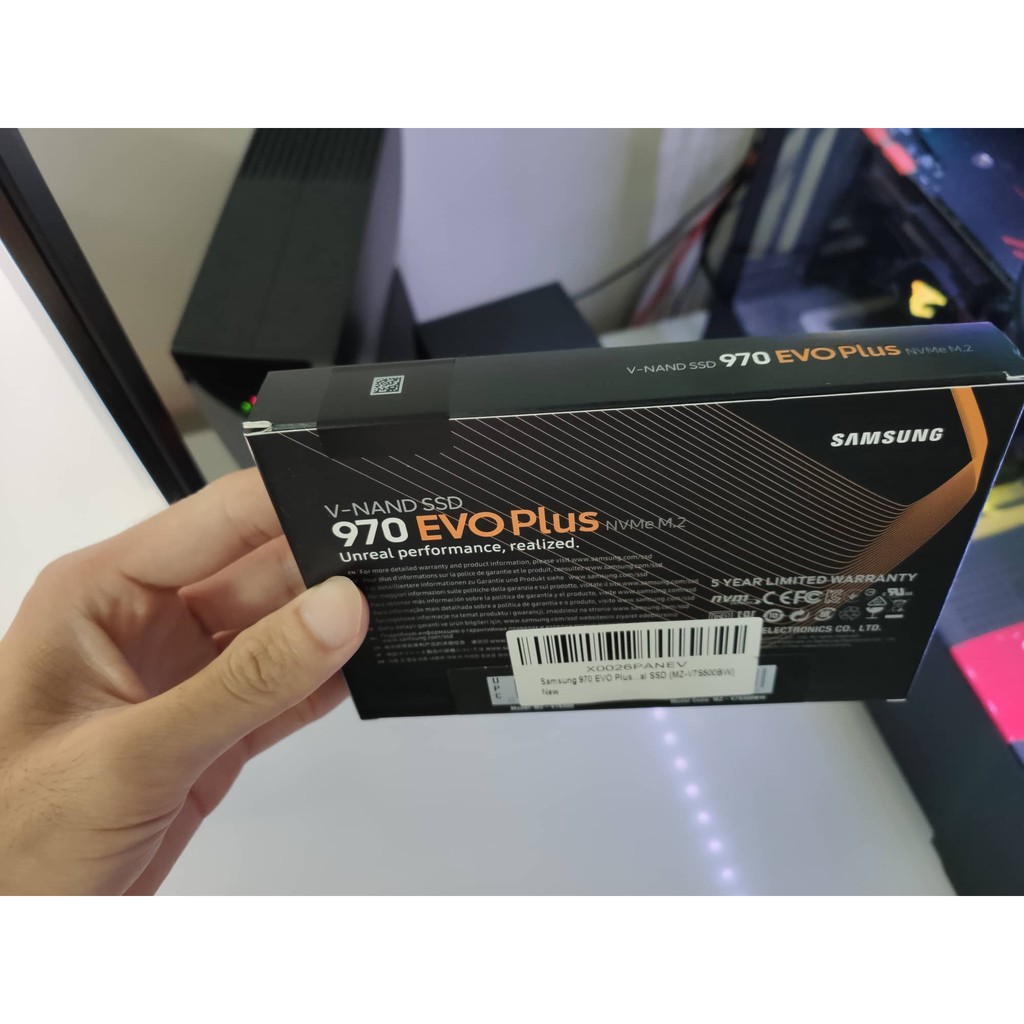 Ổ cứng SSD Samsung 970 EVO Plus PCIe NVMe M.2 2280 500GB 1TB - 2019 Chính Hãng