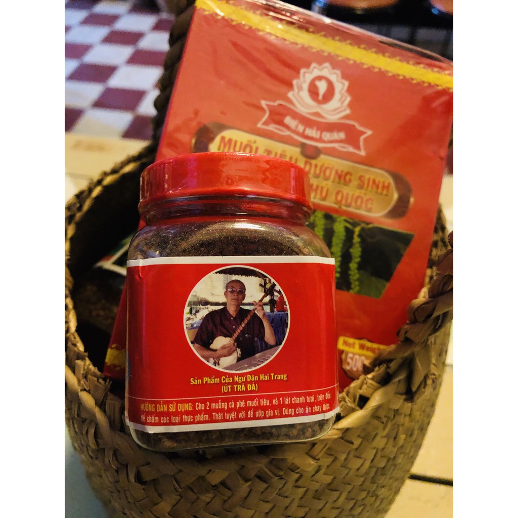 Muối Tiêu Dưỡng Sinh Phú Quốc 300gr | Muối Tiêu