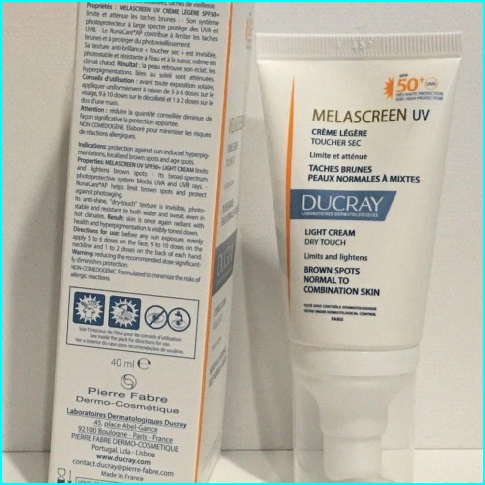 Ducray Melascreen UV Light Cream SPF50 - Kem Chống Nắng Giảm Nám 40ml - Beautiful365