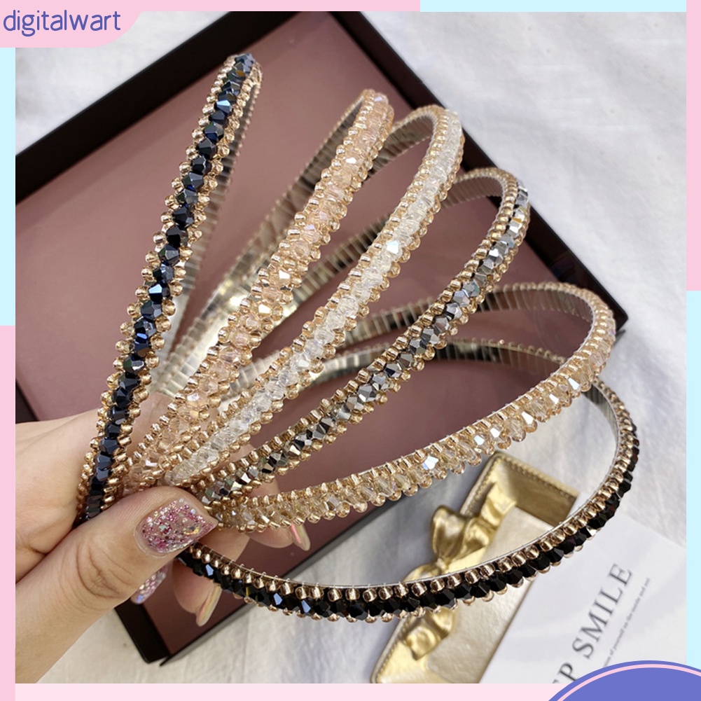 Cài Tóc Đính Hạt Pha Lê Giả Lấp Lánh Thời Trang Cho Nữ