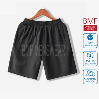 Quần đùi nam quần short nam trơn chất liệu gió mềm mại, có túi khóa đựng đồ cá nhân