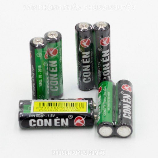 [Đôi] Pin đũa Con Én R03P-1.5V. Pin khô cao cấp size AAA