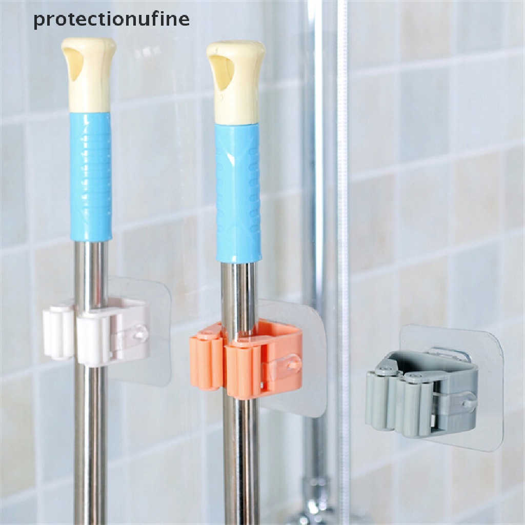 Giá đỡ cây lau nhà gắn tường tiện dụng cho phòng tắm