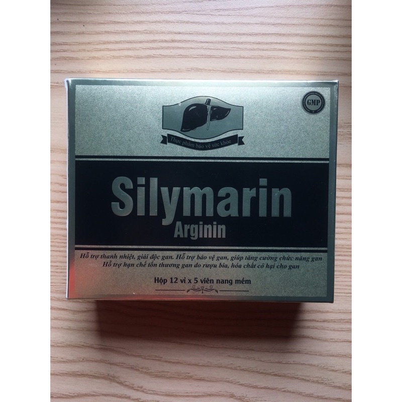 Viên uống bổ gan Silymarin hộp 60 viên