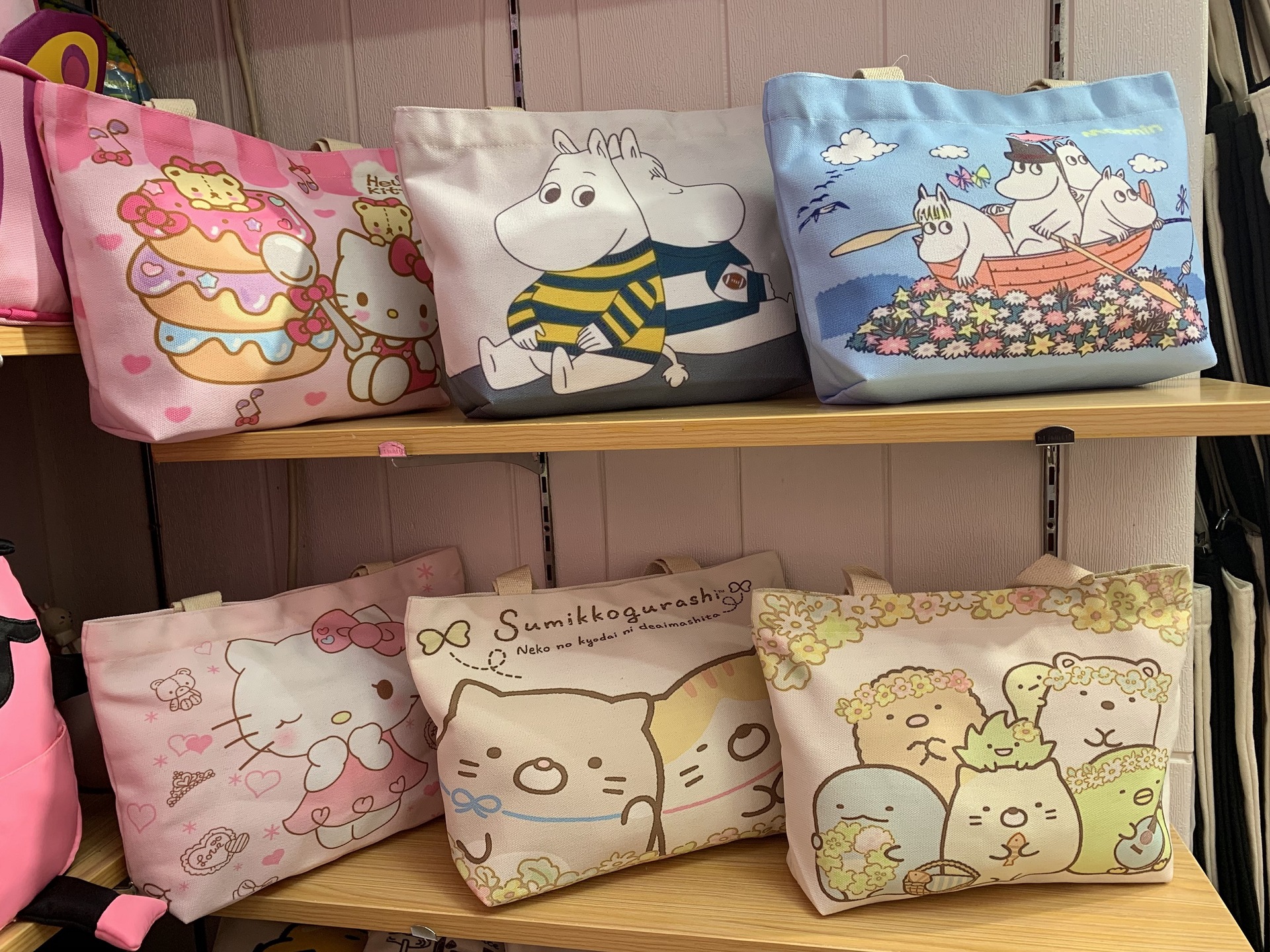 Túi Vải Canvas Đựng Hộp Cơm Trưa Họa Tiết Hoạt Hình Nhật Bản Dễ Thương Tiện Dụng | BigBuy360 - bigbuy360.vn