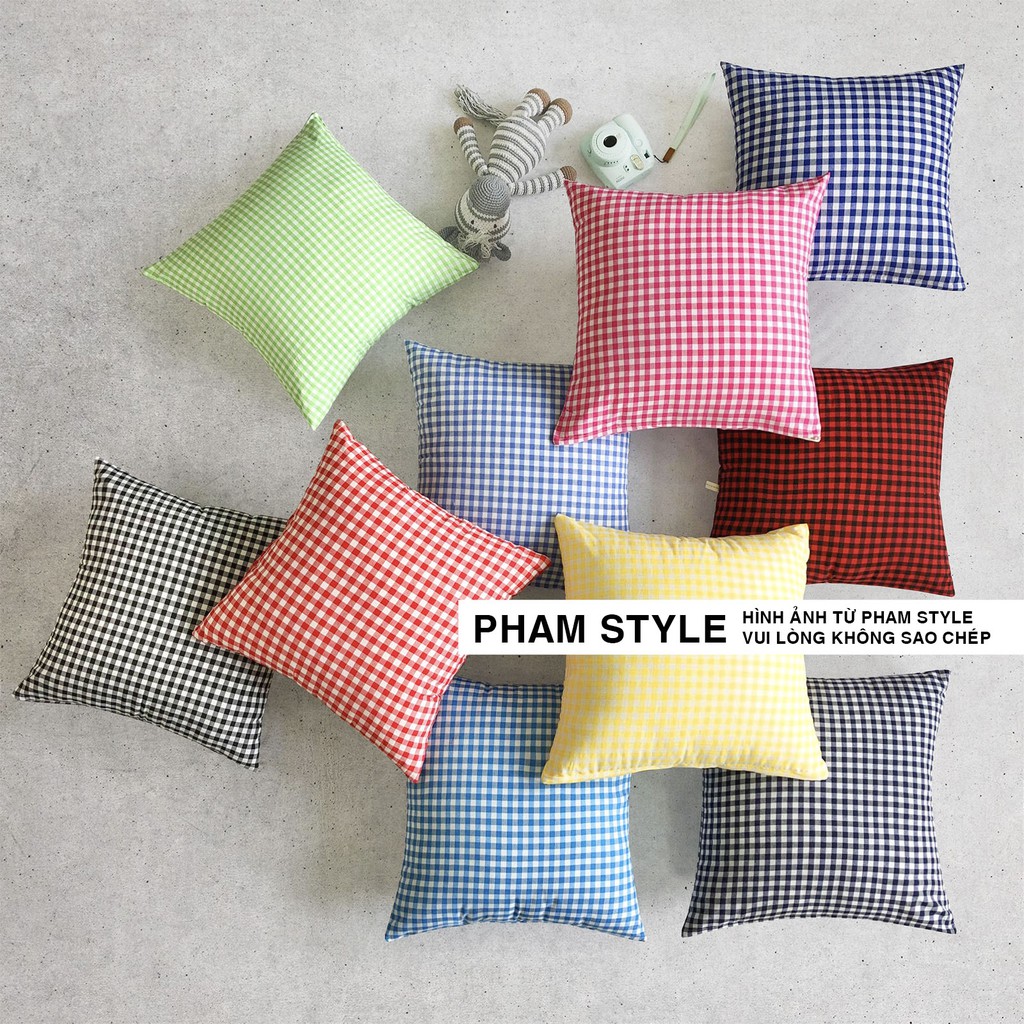 Vỏ Gối Sofa Trang Trí CARO PHAM STYLE (45cmx45cm)