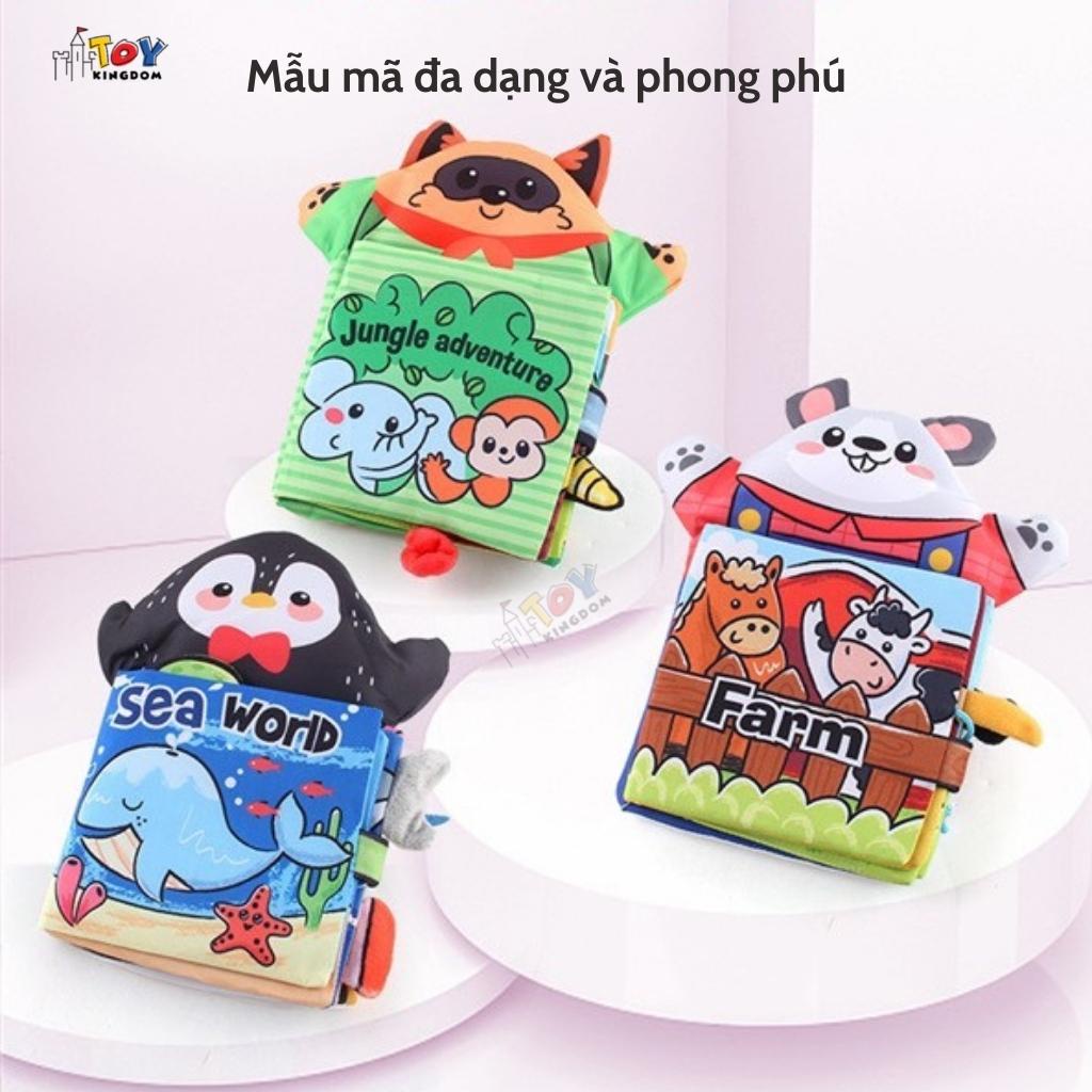 Sách Vải Cho Bé Trên 3Th, Kích Thích Đa Giác Quan Woa Toys - Mẫu 2023