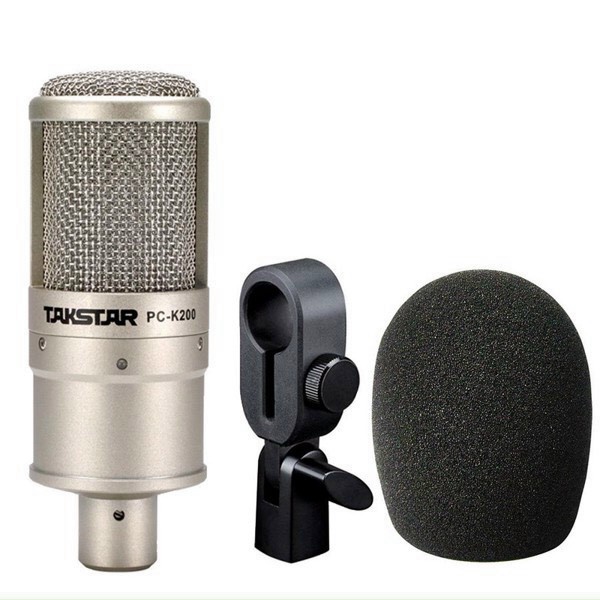 Mic Live Thu Âm Chuyên nghiệp Cao Cấp PC - K200