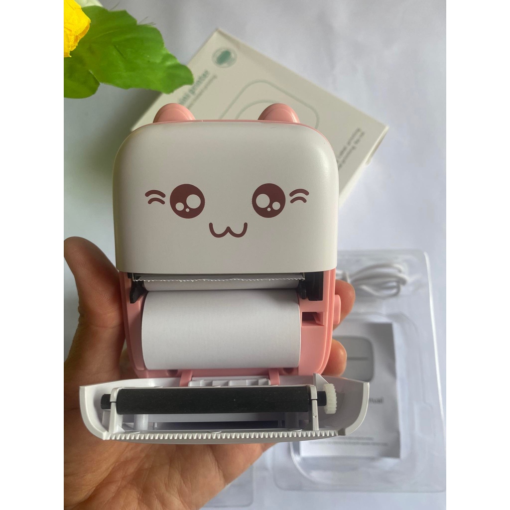 Máy in nhiệt mini cầm tay Bluetool, máy in đơn hàng, bill thanh toán mini